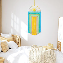 Tapiserie lomohoo dreamcatcher tapiterie model soare curcubeu camera Casa - Accesorii si Decoratiuni Naty Shop