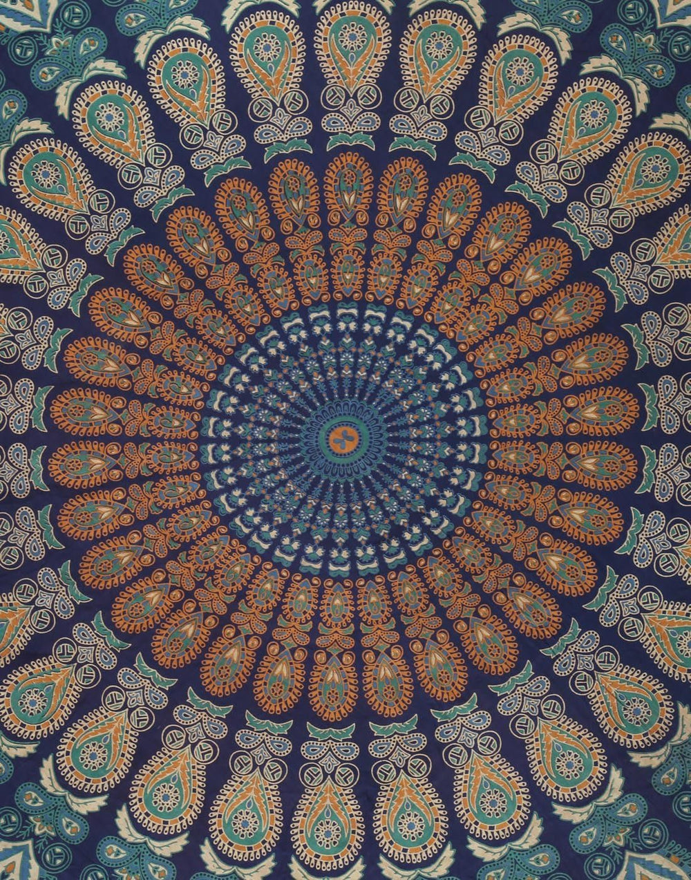 Tapiserie rotunda peacock mandala centimetri roundie hippie fata Casa - Accesorii si Decoratiuni Naty Shop