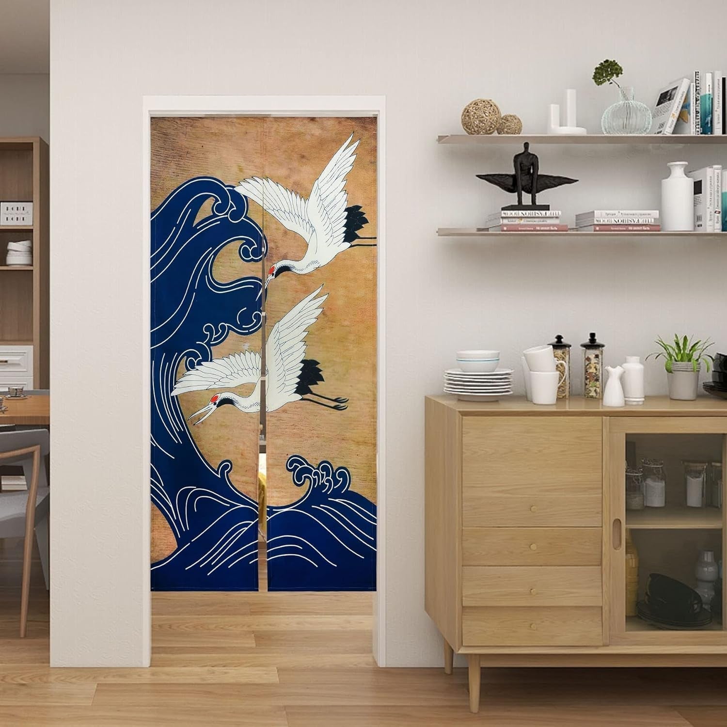 Tapiserie stil japonez lenjerie groasa noren perdea lunga Casa - Accesorii si Decoratiuni Naty Shop