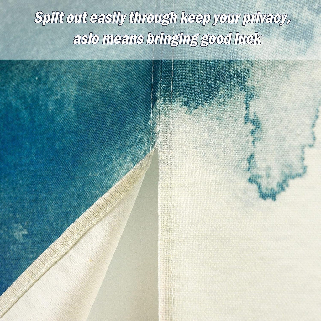 Tapiserie traditionala stil chinezesc pictura cerneala groasa noren Casa - Accesorii si Decoratiuni Naty Shop