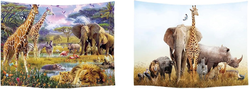 Tapiserie ulticool casa plaja mare insula palmier Casa - Accesorii si Decoratiuni Naty Shop Animale Safari