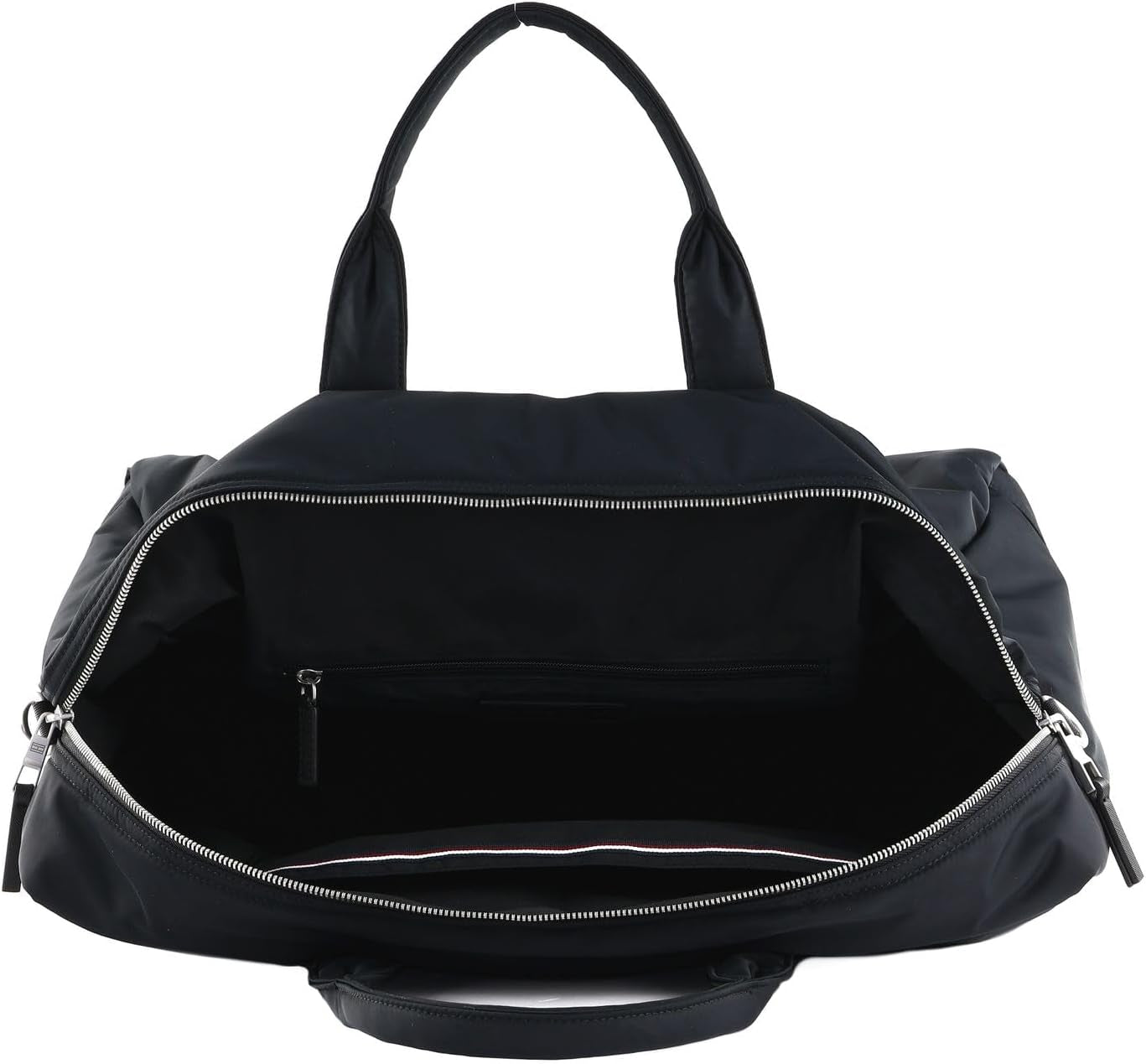 Tommy Hilfiger bărbați TH Signature geantă de voiaj AM0AM12218 sac de călătorie, negru (negru) Bagaje și echipament de călătorie Naty Shop