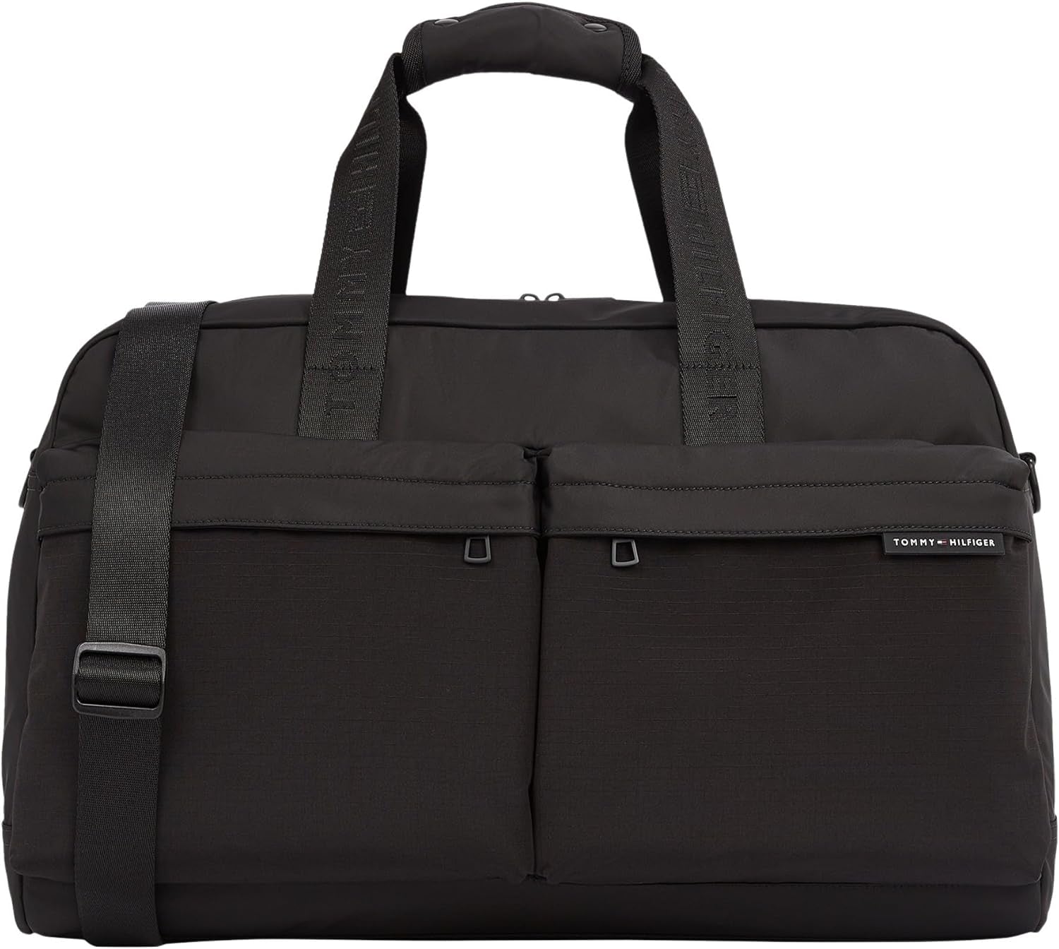 Tommy Hilfiger Geantă geantă de voiaj pentru bărbați Geantă de călătorie Element Repreve, negru, mărime unică Bagaje și echipament de călătorie Naty Shop Titlu implicit